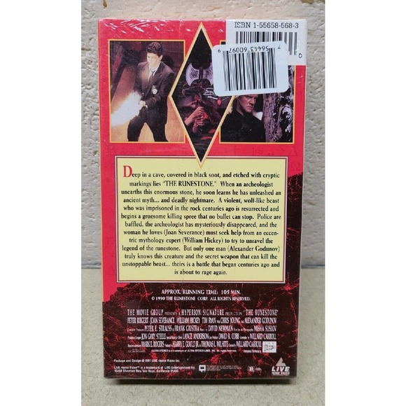 The Runestone VHS Horror Movie - NEW SEALED! - Picture 3 of 5